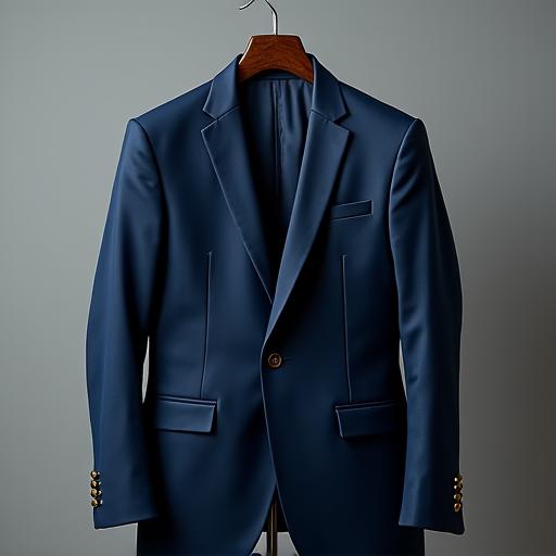 Traje a medida finalizado y listo para entregar.